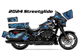 2024 Harley Davidson Street Glide Maui Moto Graphics Kit