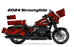 2024 Harley Davidson Street Glide Maui Moto Graphics Kit