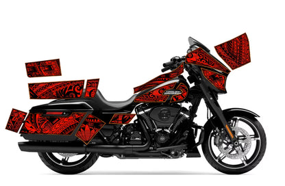 2024 -2025 Harley Davidson Street Glide Maui Moto Graphics Kit