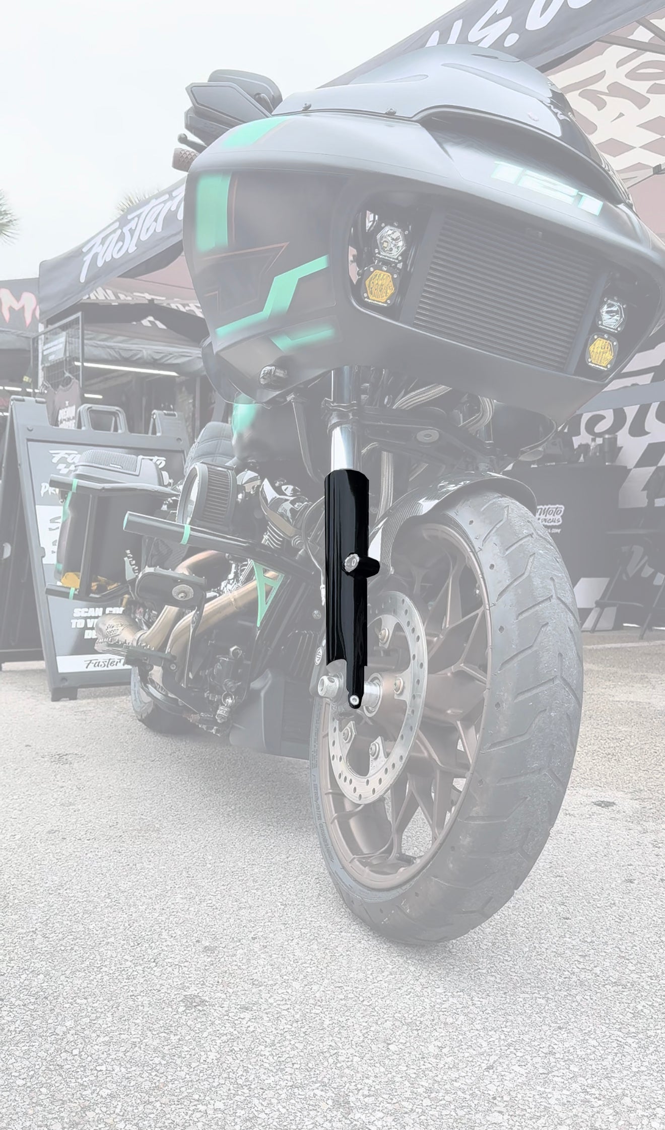 Faster Moto Fork Guards