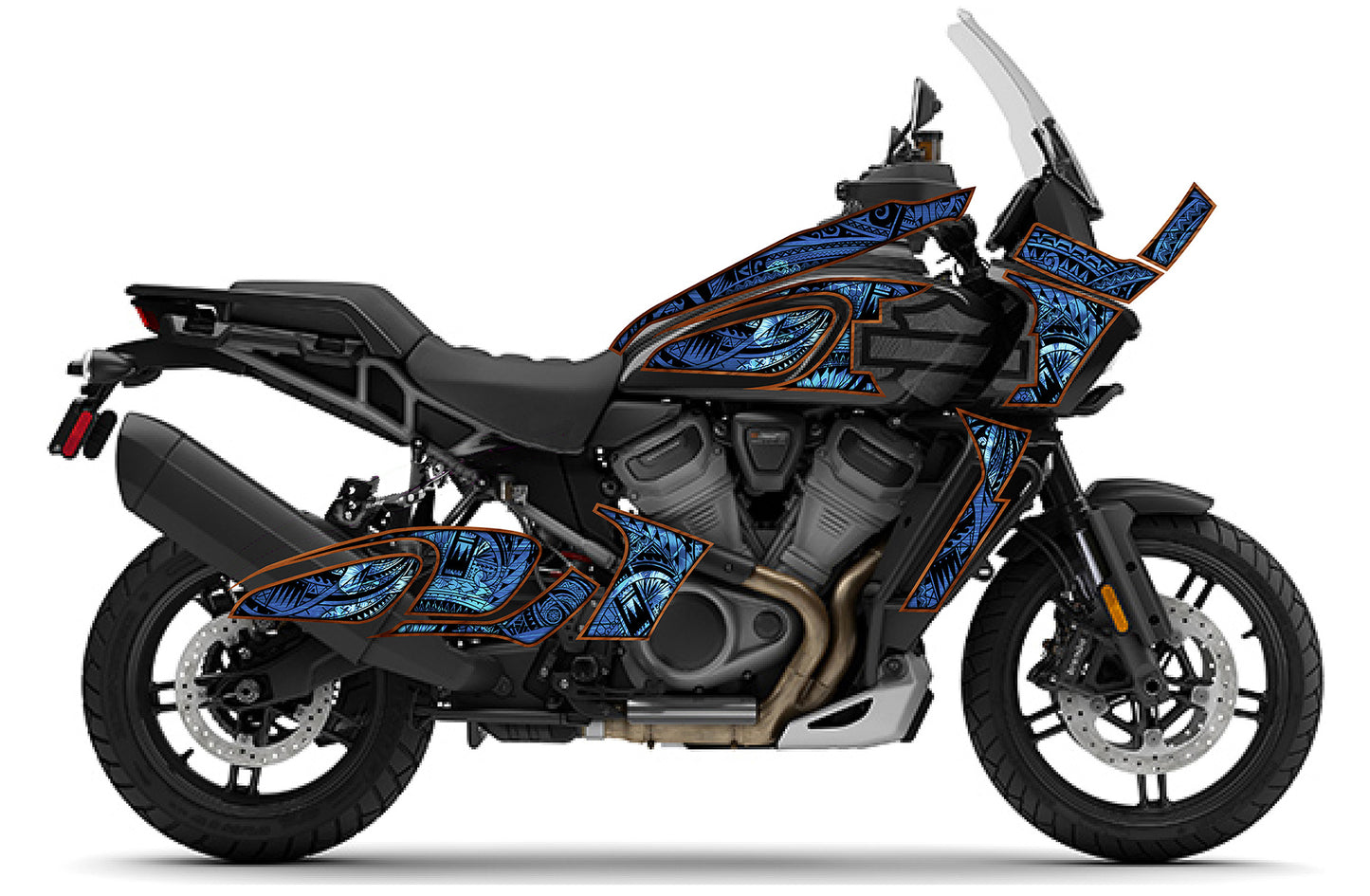 2021 - 2025 Harley Davidson Pan America Maui Moto Graphics Kit